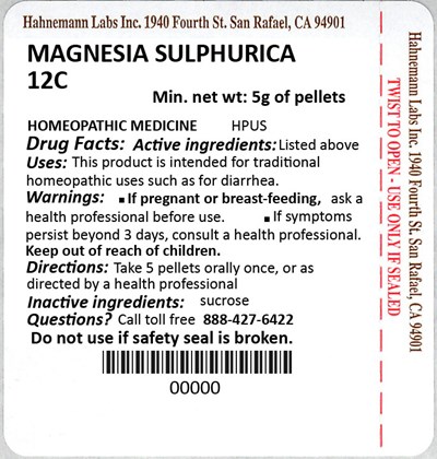 Magnesia Sulphurica 12C 5g.jpg Magnesia Sulphurica 12C 5g - Magnesia Sulphurica 12C 5g